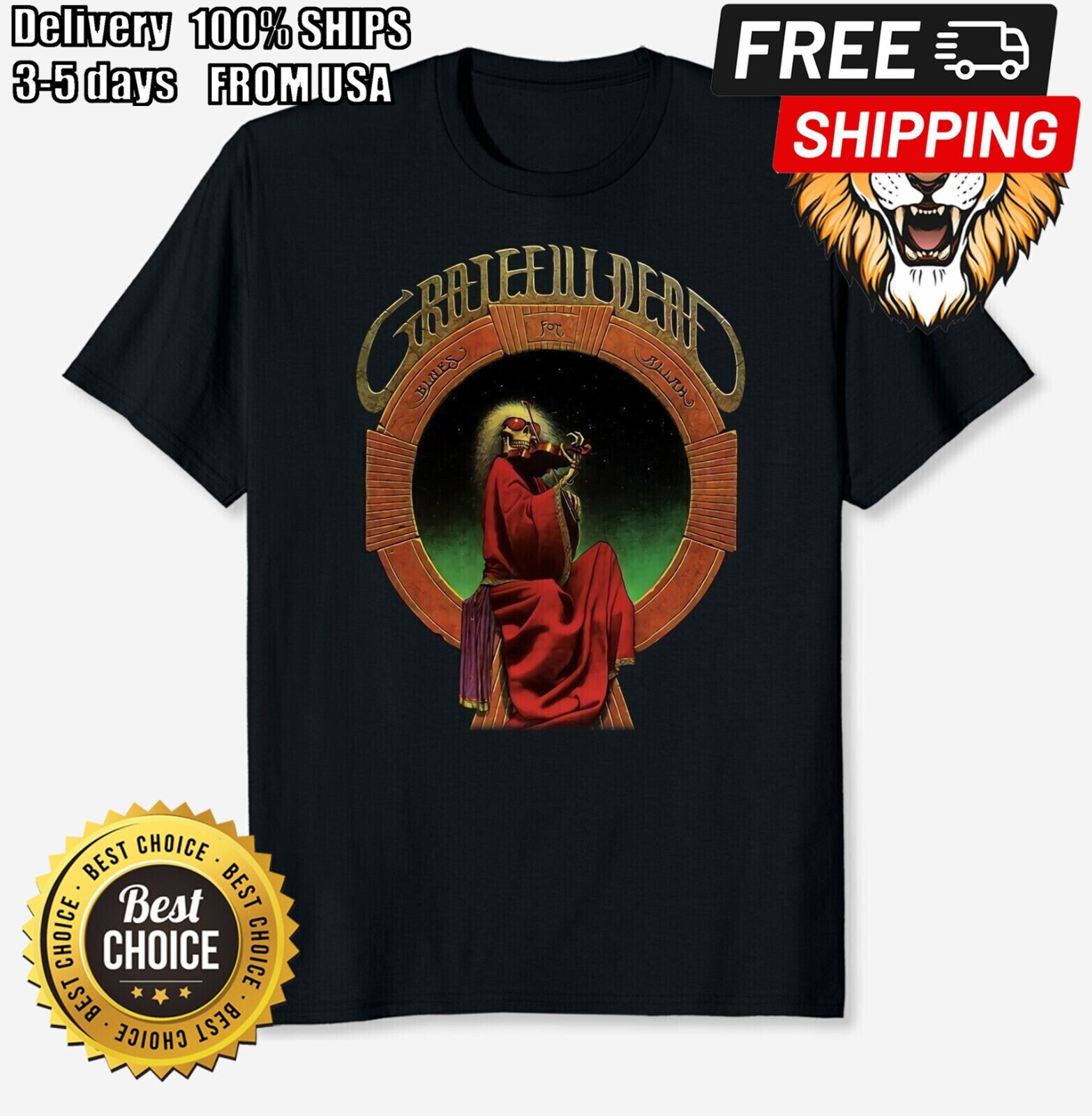 Blues for Allah Retro '80s T-Shirt