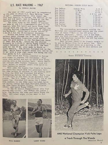 1968 Distance Running News January *rare* early Runner’s World - Picture 8 of 24