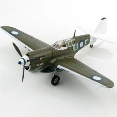 HM P-40N ''Black Magic'' HU-E, 78 Sqn., RAAF, Morotai 1/72 diecast plane model