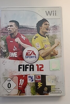 FIFA 12 Nintendo Wii NON US version EA Sports CIB with Manual EXCELLENT disc