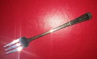 Louis XIV Oyster Fork-Towle Sterling Silver 1924-c..3 ozt-5.5"-RTC Monogram-Deco