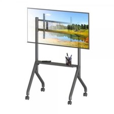 Techly Supporto Mobile da Pavimento Multifunzione per TV LCD/LED/Plasma 65-100''