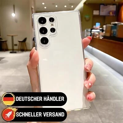 Handy Hülle für Samsung iPhone Google Pixel Xiaomi Huawei Durchsichtig Klar TPU - Bild 1 von 4