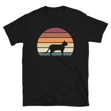Retro Sunset Kitten Feline Pet Dragon Li Cat Short-Sleeve Unisex T-Shirt