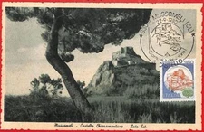 aa3279 - ITALY - POSTAL HISTORY - Maximum Card 1980 ARCHITECTURE Castle CASTELLI