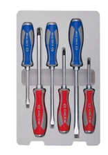 King Tony 30206MR 6-Piece Through Screwdriver Set