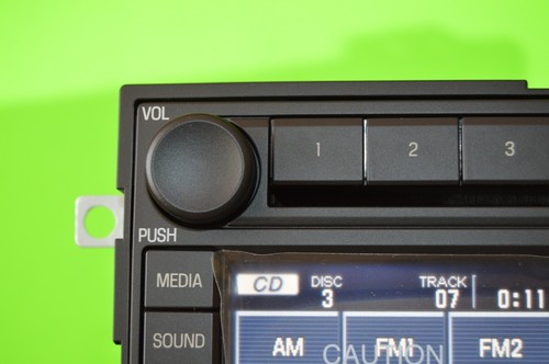 2007 Ford Explorer factory GPS Navigation screen CD player radio 7E5T-18K931-BA - Picture 6 of 10