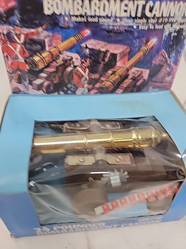 Vtg Edge Mark Toy Cap Diecast 24 Pounder Bombardment Cannon Mini Gun Series M - Picture 2 of 9
