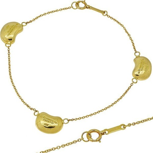 tiffany charm bracelet gold