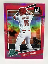2023 Donruss Pink Variation Noelvi Marte #88 Cincinnati Reds Rated Rookie NM