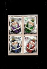 US 2004 SC#3883-86 CHRISTMAS ORNAMENTS POSTAGE STAMP 2 SIDE BOOKLET BL. 4 MNH