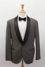 NWT 10,595 Brunello Cucinelli Men 100 Cashmere 2Tone 2Pc Tux Suit 50/ 40US A248