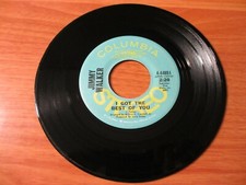 JIMMY WALKER - I GOT THE BEST OF YOU COLUMBIA 45 PROMO