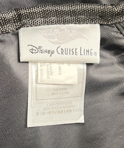 Disney Cruise Line Castaway Club Crossbody Bag Blue Multiple Pockets Backpack - Picture 10 of 12