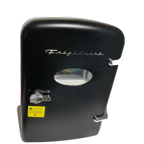 Frigidaire EFMIS137BLACK Retro 6Can Mini Fridge, Black eBay