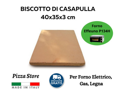 BISCOTTO DI CASAPULLA P134H 40x35 - PIETRA REFRATTARIA PIZZA FORNO  ELETTRICO | eBay