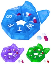 Seven-Sided Pill Organizer Small 393