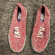 Vans Floral Patterned Canvas Shoes