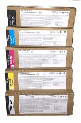 5 x Original Tinte ROLAND TR2 TrueVIS VG2 VG3 SG2 SG3 540 640 INK ...