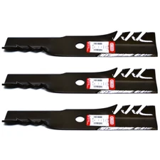 3PK Gator Mulching Blades 596-321 For 48" Exmark Metro Turf Tracer 15/16" Hole