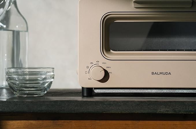 偉大【新品未開封】バルミューダ The Toaster K05A-BG BALMUDA The TOASTER K05A-BG OvenSteam Toaster White Charcoal