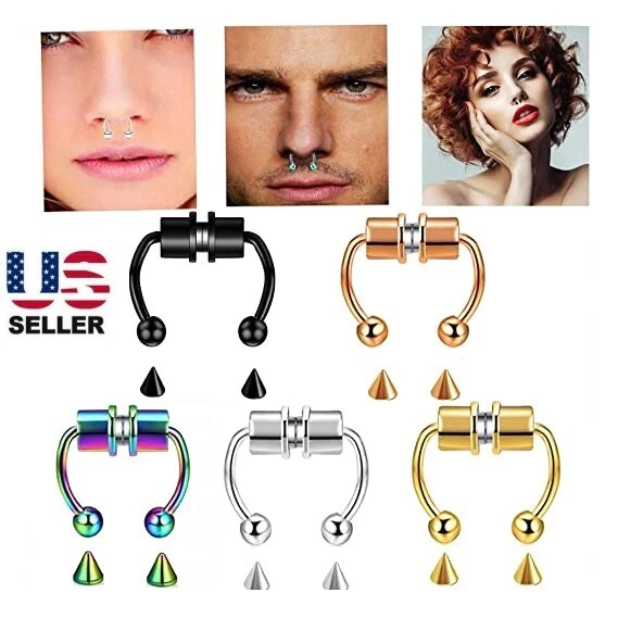 Magnetic nose rings near me deals