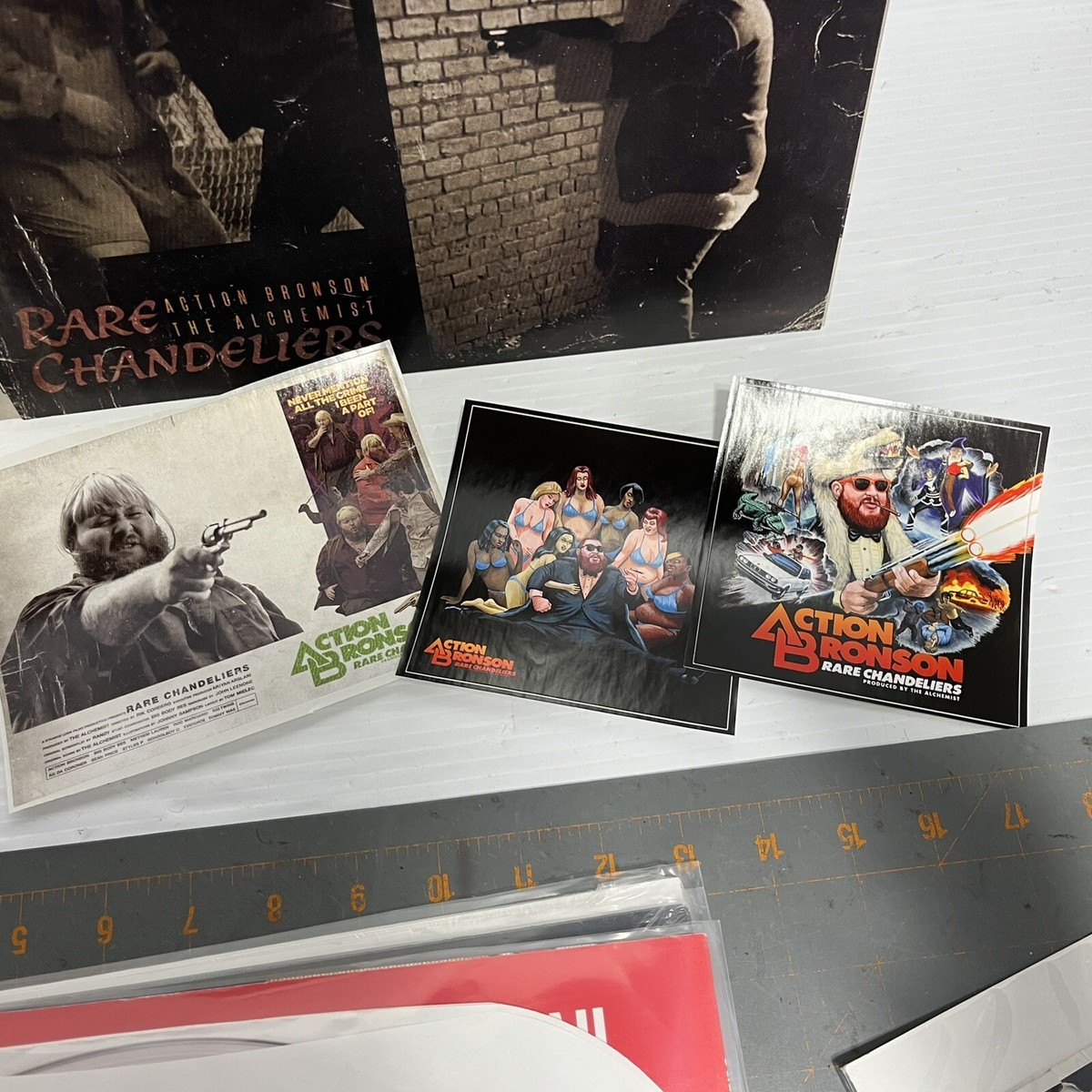 Action Bronson Rare Chandeliers Black Vinyl Alchemist LP /500 ALC