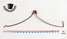 Accordion Key Keyboard Spring Springs Original Imported from Italy 0.75 mm thick