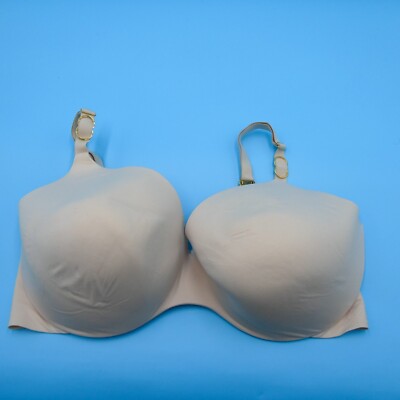 Victorias Secret Bra 38DDD Beige Incredible Lined Perfect Coverage Lingerie VS