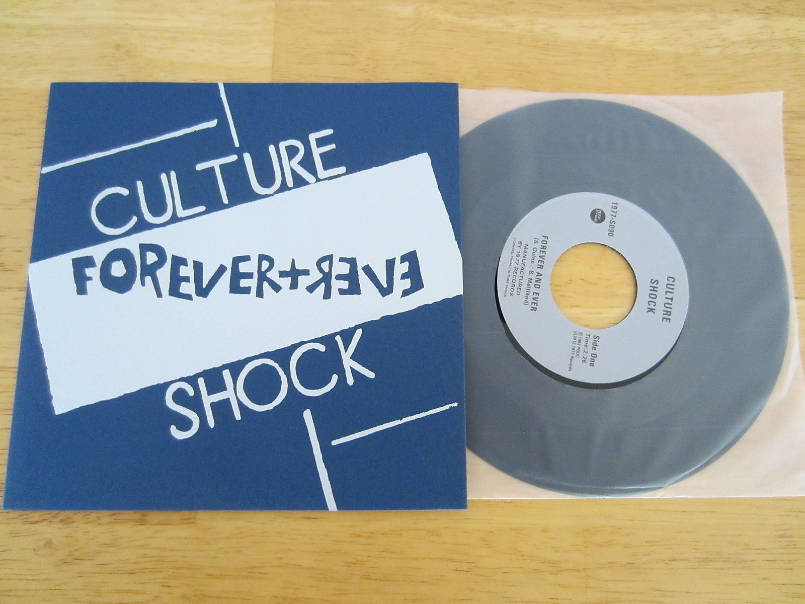 CULTURE SHOCK Forever And Ever 7" CANADA KBD PUNK UNPLAYED