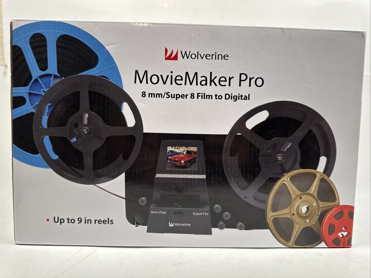 Wolverine movie maker pro 8mm super 8 film to digital converter | eBay
