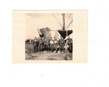 2T FOTO Antwerpen Belgien Transporter A 9 Kriegsmarine Soldaten mit Schwimmweste