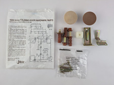Johnson 1825 Series Tap-In Bi-Fold Door Hardware Parts Kit: 4 Door w/ Knob