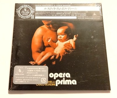 Paolo RUSTICHELLI, Carlo BORDINI ''Opera Prima'' NEW CD Japan Remaster PROG Goblin