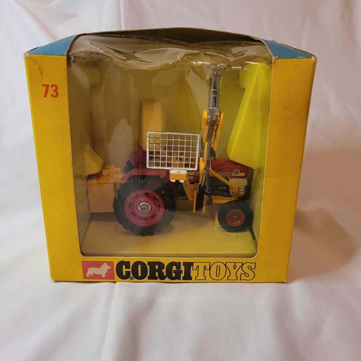 Boîte Seule Pour Tracteur Corgi Toys Massey-Ferguson 65 - Échelle 1:43 - État A