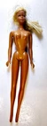 Vintage 1966 Mattel Barbie Doll Blonde Straight Leg Nude Made In Japan
