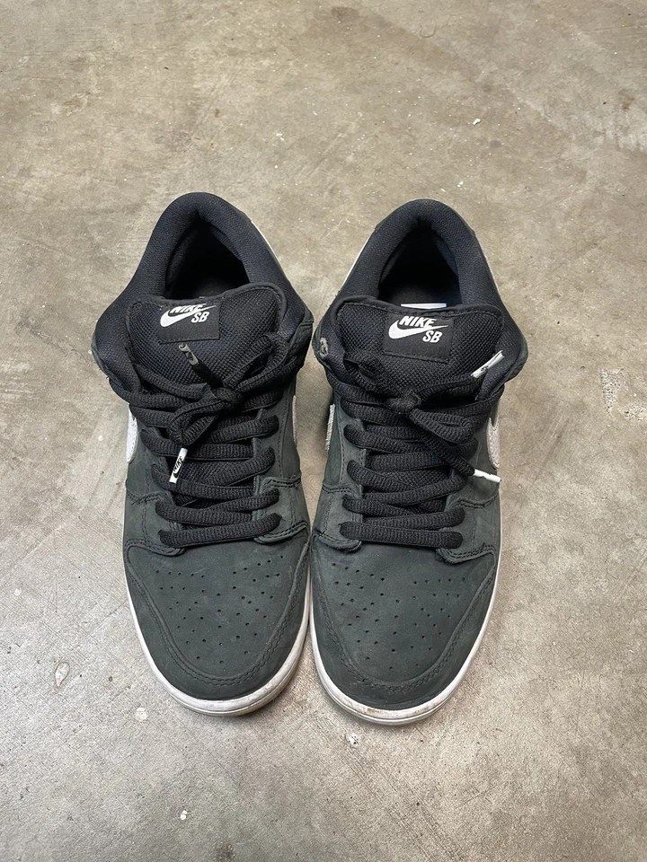 11,5 Nike SB dunk low pro черная резинка с белыми акцентами - Изображение 2 из 4