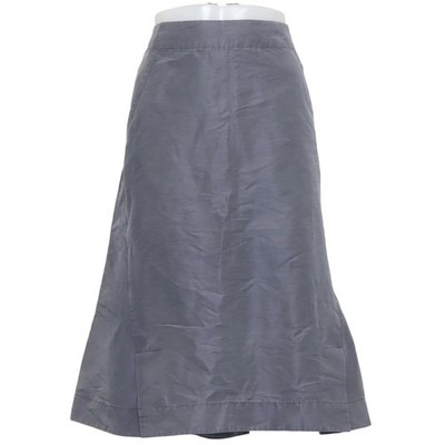 Uniqlo J+ Jil Sander, Rock, Größe: 29, Grau, Polyester/Seide, Einfarbig #hb3