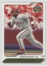 2002 Fleer Focus Jersey Edition Jimmy Rollins #98 0au4