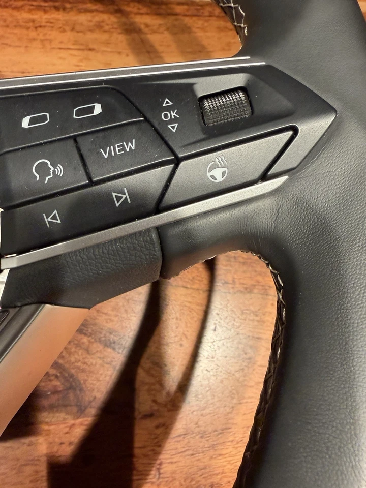 Vw Golf 8 Tiguan MK2 Passat B8 R Line Tsi TDI Lederlenkrad Neu Lenkradheizung - Bild 4 von 4