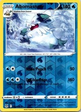 Abomasnow Reverse Holo Uncommon SWSH11: Lost Origin 043/196 NM
