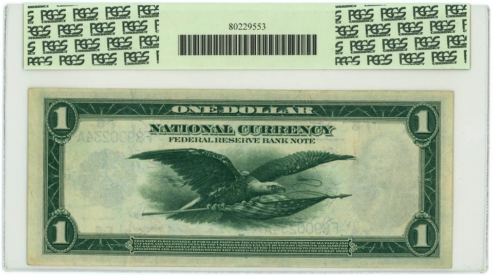 FR.724 $1 1918 Federal Reserve Bank Note Atlanta VF35 PCGS Currency 950750-87 - Image 2 of 3