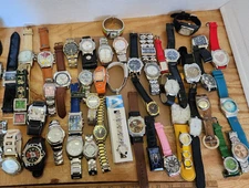 Lot of Watches, Various Brands, Many Are New, None Are Tested , Being Sold As Is