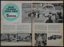 Good Humor 1958 Mobile Business on Wheels pictorial