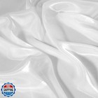 White Organza Fabric, 1 Yard Translucent Fabric, Silky Glitter Tulle Fabric 4