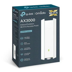 TP-Link AX3000 Sans fil intérieur / Wi-Fi extérieur 6 Point d'accès EAP650-Outdoor