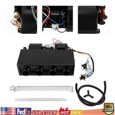 12V Universal Under Dash AC Evaporator Underdash A/C Air Conditioner Heat + Cool