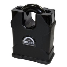 Squire SS100CS-L5 LEV5 CEN6 Padlock (The Anti-Angle Grinder Ultimate Padlock)