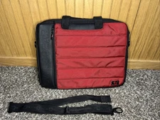 Swiss Gear Wenger Black Laptop Travel Messenger Briefcase Carry On Book Bag