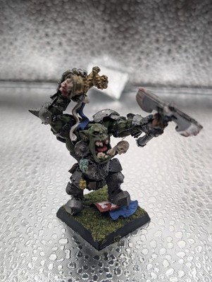 Warhammer Fantasy Grimgor Ironhide Metal OOP Painted Games Workshop